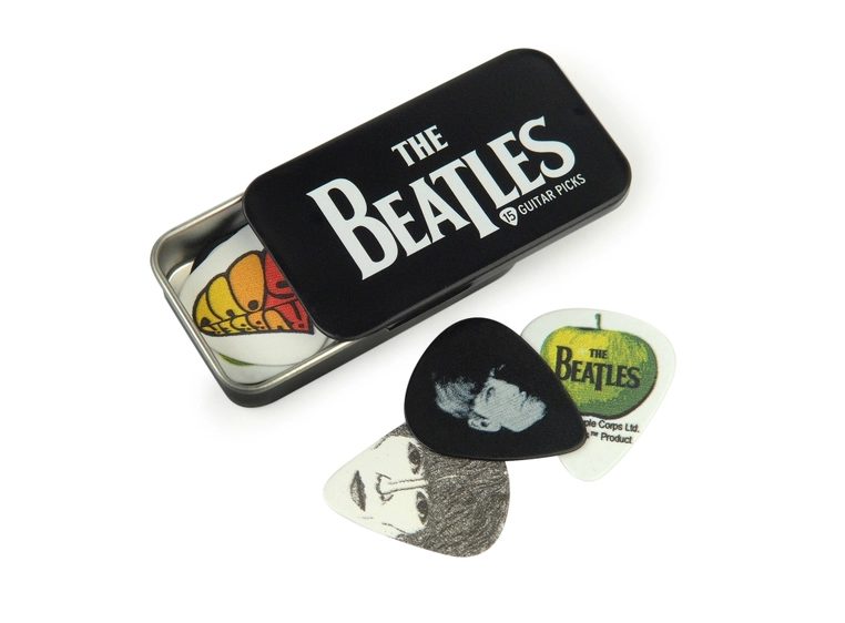 Planet Waves 1CAB4-15BT1 Plekter Beatles 15-p + Tinbox - Logo 