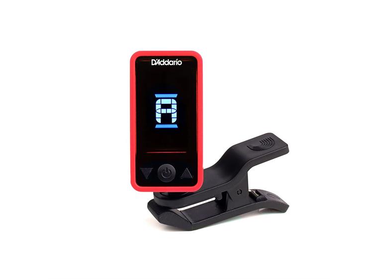 Planet Waves PW-CT-17RD Eclipse Chromatic Clip-On Tuner Red