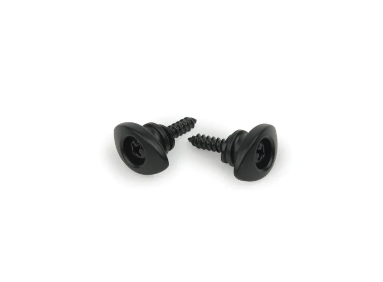 Planet Waves PWEEP102 Elliptic Metal Endpin (2) Black 