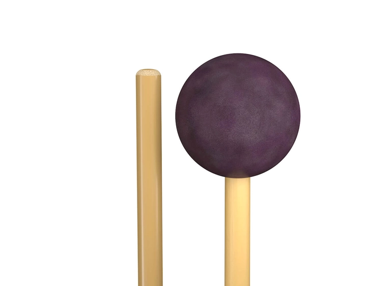 Promark SU1R SPYR Mallet Marimba Rubber, Soft, Rattan. 