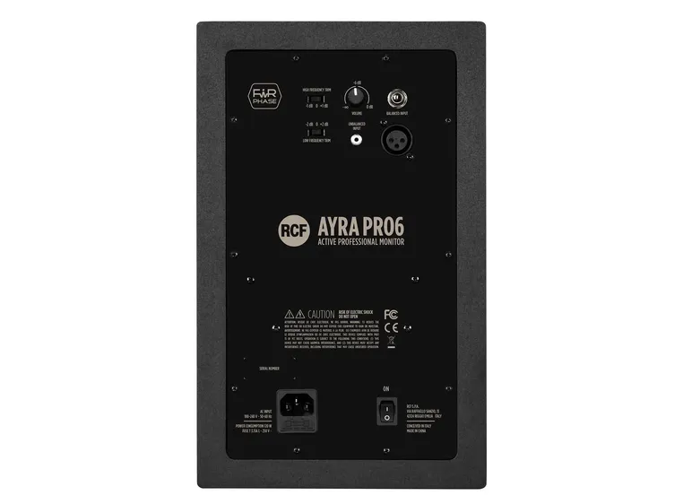 RCF Ayra Pro 6 aktiv monitor (stk) 2-veis, 6.5" 