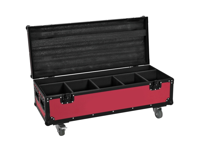 Roadinger Flightcase 4x LED Umbrella 