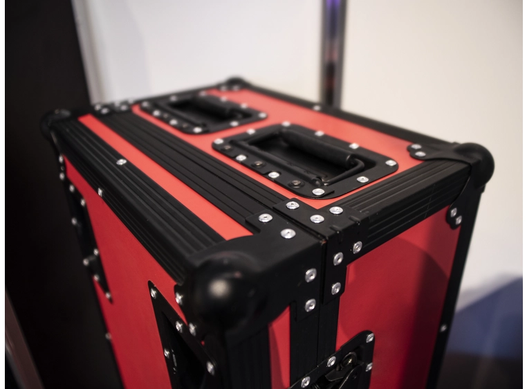 Roadinger Flightcase 4x LED Umbrella 