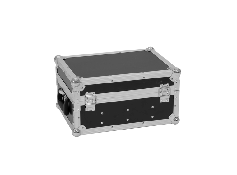 Roadinger Flightcase EC-4AC 4x AKKU Flat Light Series 
