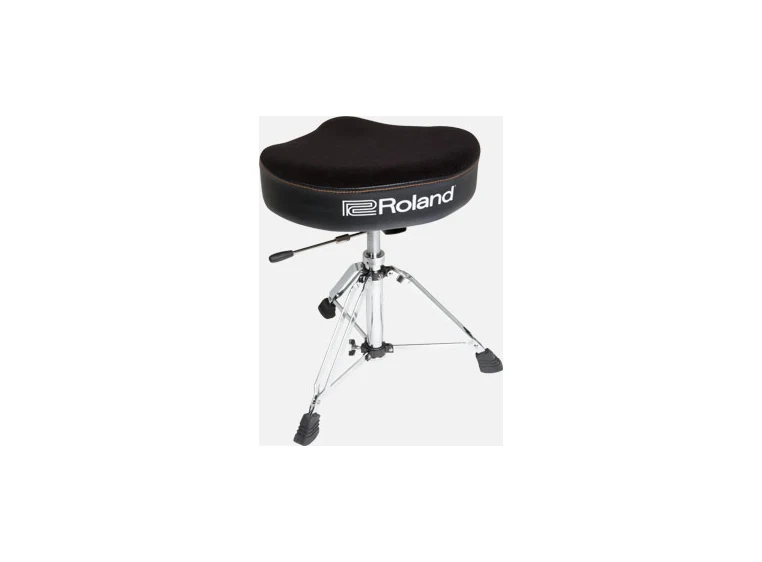 Roland RDT-SH Saddle Drum Throne Velour Seat, Hydraulic Base 