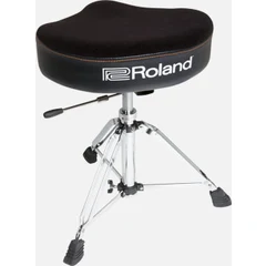 Roland RDT-SH Saddle Drum Throne Velour Seat, Hydraulic Base