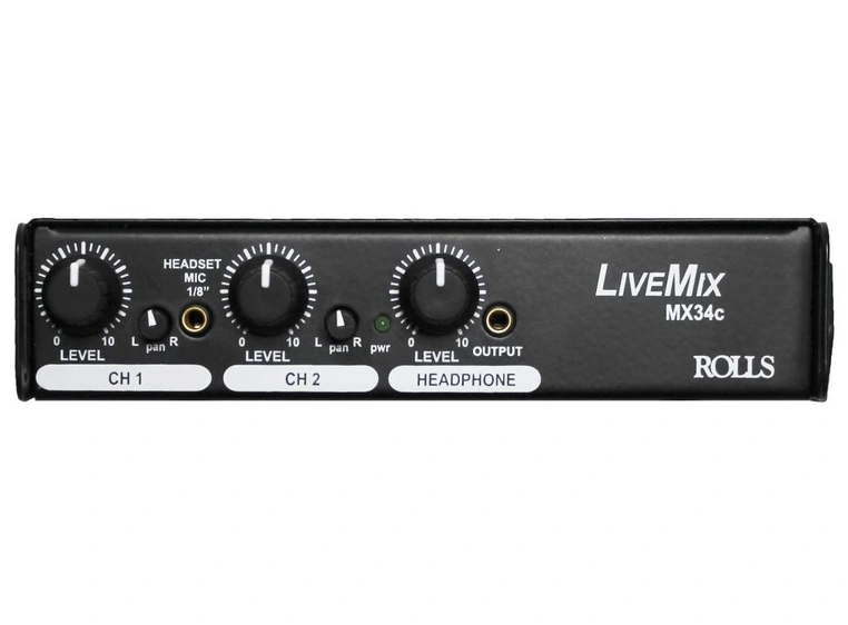 Rolls MX34C 2 Channel AV Mixer 