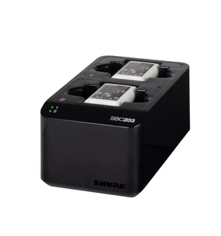 Shure Dual Docking Charger For SLXD1/SLXD2 - SB903 battery