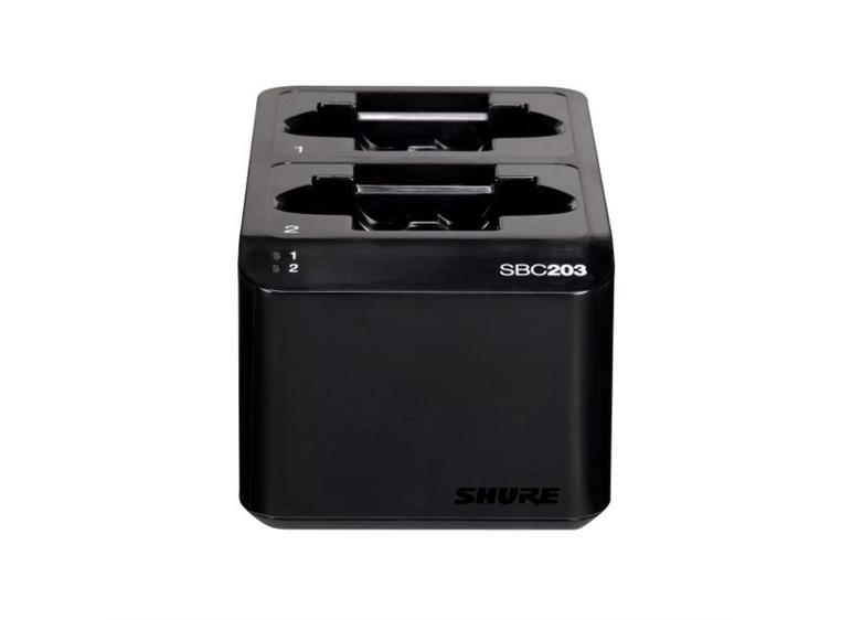 Shure Dual Docking Charger For SLXD1/SLXD2 - SB903 battery