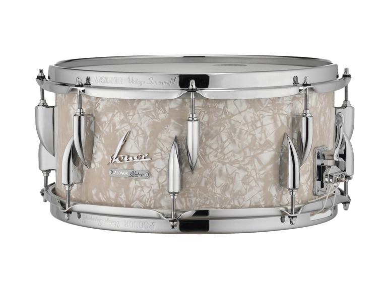 Sonor Vintage Series 1465 Skarptromme 17329 Vintage Pearl 