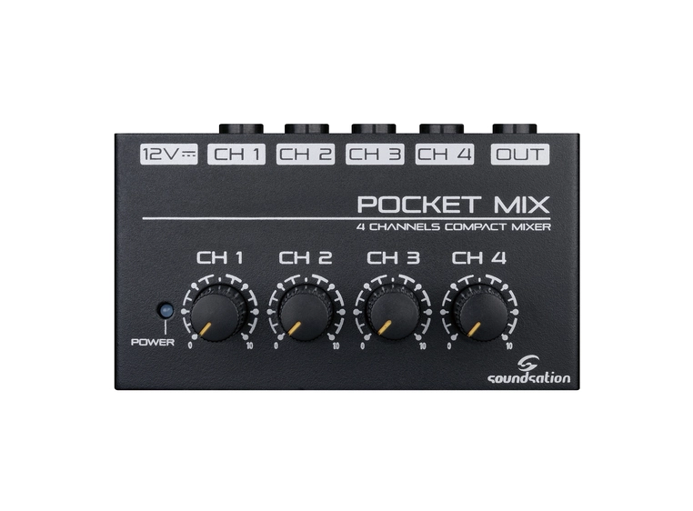 Soundsation POCKET-MIX 4 Channel Mini-mixer 