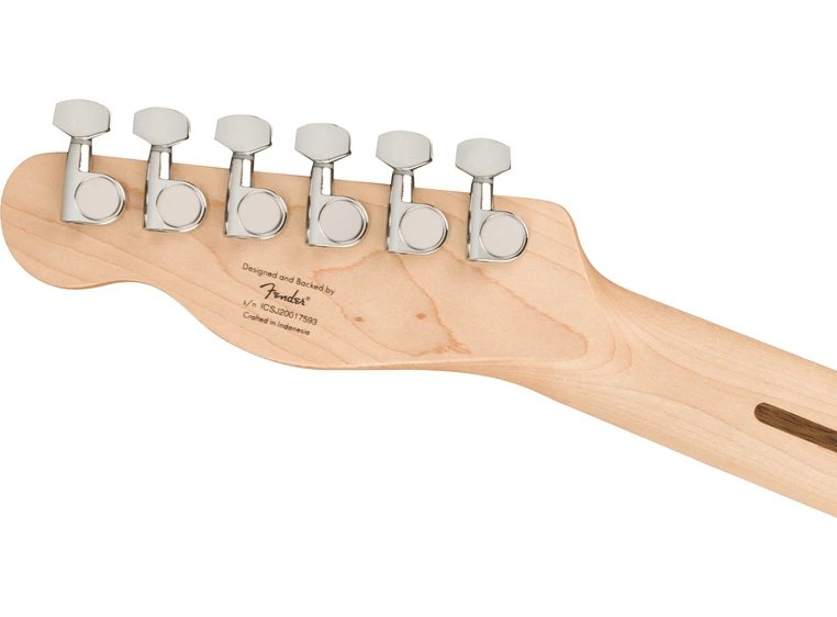 Squier Affinity Series Telecaster Olympic White, White PG, Laurel Fb 