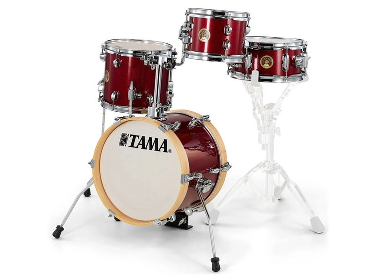 Tama LJK44S-CPM Club JAM Flyer-Kit 4-del shell-kit, Candy Apple Mist 