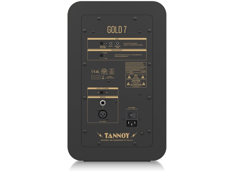 Tannoy GOLD 7 Studiomonitor 300-Watt (Pris pr stk) 