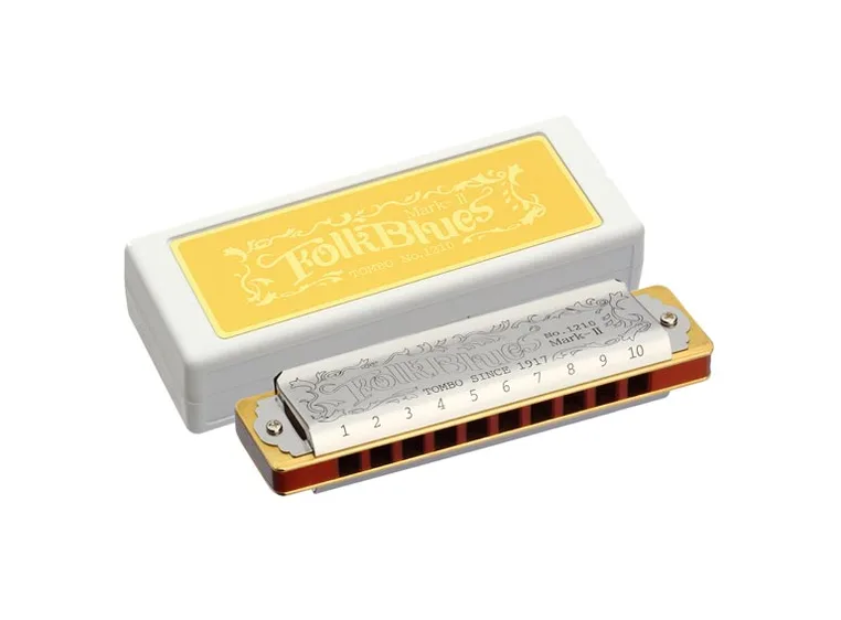 Tombo 1210-Bb Munnspill (Blues) 10-hull Major Diatonic Mark II Bb 