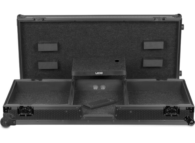 UDG Gear Ultimate Flightcase Set Multi Format Turntable/Mixer Blk Plus
