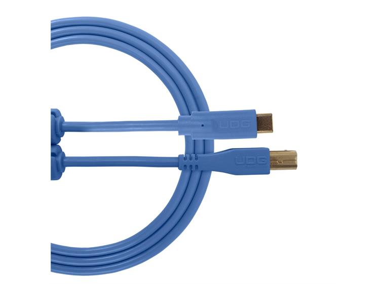 UDG Gear Ultimate USB 2.0 C-B Blue Straight 1,5m