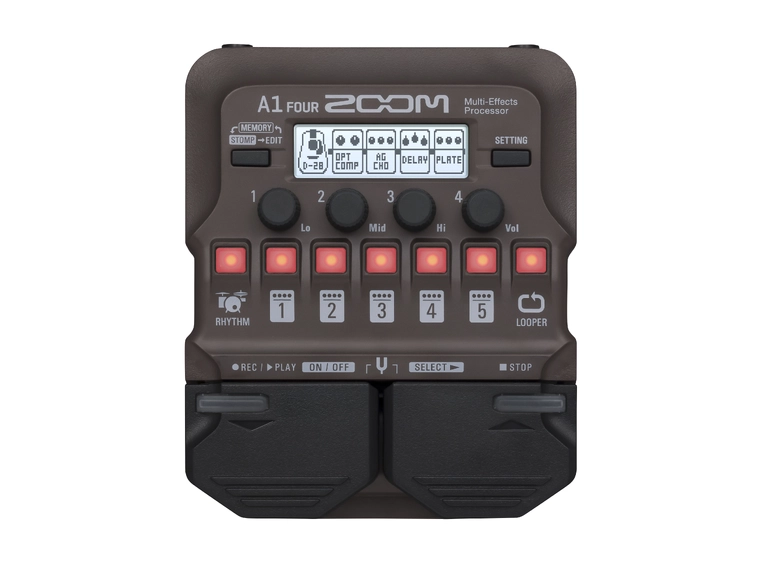 Zoom A1 FOUR akustisk gitar-prosessor 
