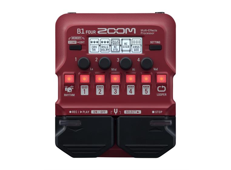 Zoom B1 Bass Multi-Effects Processor