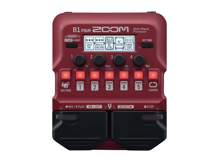 Zoom B1 Four Bass Multieffekt 