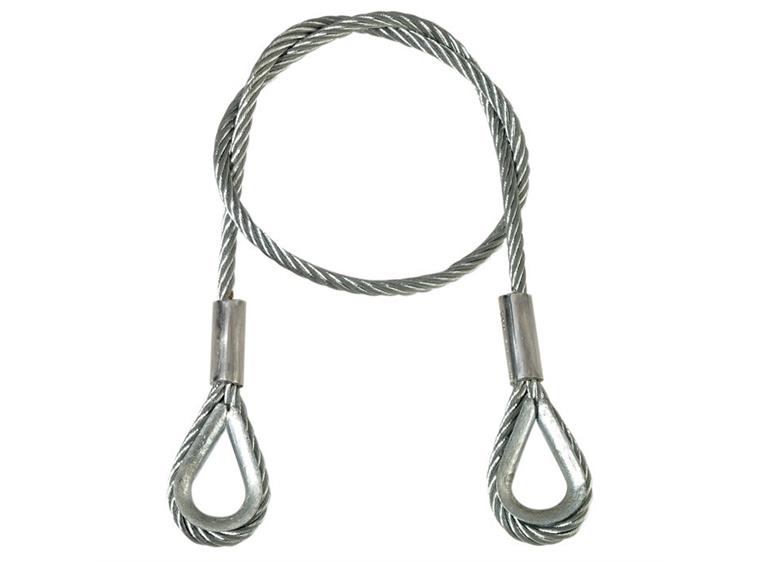 Adam Hall Accessories S 82100 - Safety Rope 8 mm length 1 m