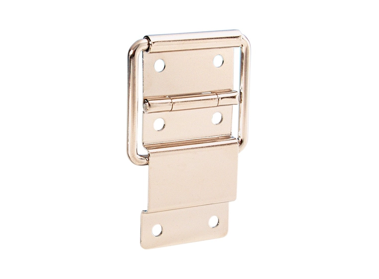 Adam Hall Hardware 2528 - Stop Hinge medium nickel-plated 