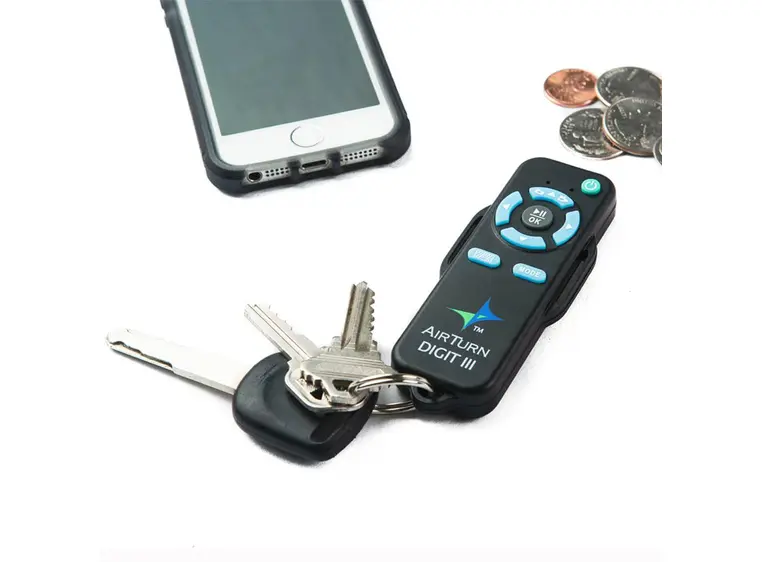 Airturn DIGIT III Handheld multifunction Bluetooth remote 