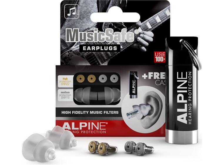 Alpine Hearing Protection MusicSafe earplugs