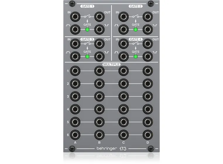 Behringer 173 Quad Gate/Multiples 100 Series 