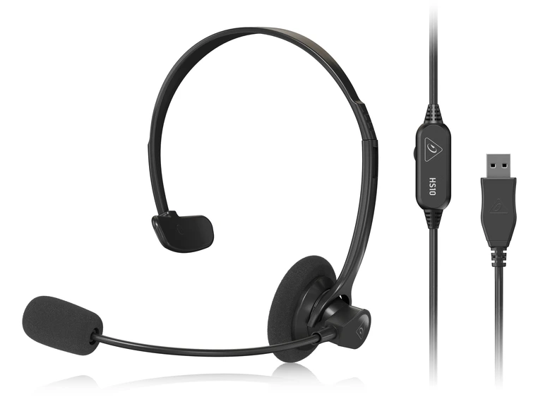 Behringer HS10 Mono USB hodetelefon med mikrofon 
