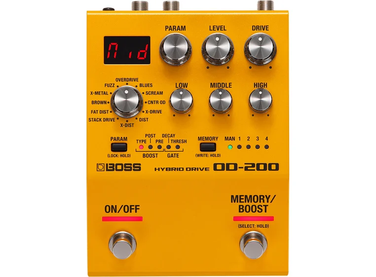 Boss OD-200 Hybrid overdrive 