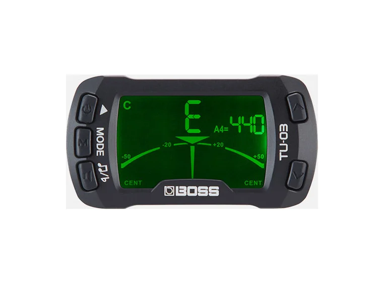 Boss TU-03 Clip-On Tuner & Metronome 