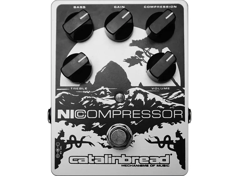 Catalinbread NiCompressor WhiteSoftPearl kompressorpedal 