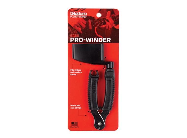 D'Addario DP0002B Pro Winder Bass w/cutter 