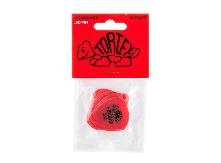 Dunlop 418P50 Tortex 0,50 12-pakning 