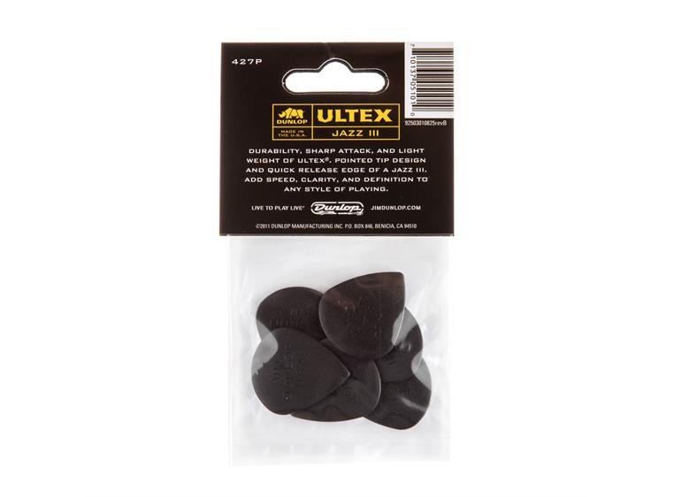 Dunlop 427P2.0 Ultex Jazz III 6-Pack
