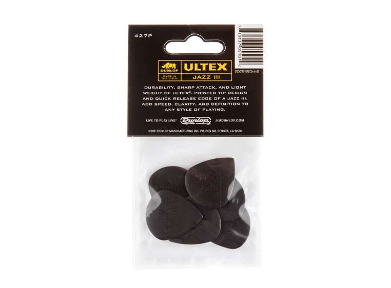 Dunlop 427P2.0 Ultex Jazz III 6-Pack 