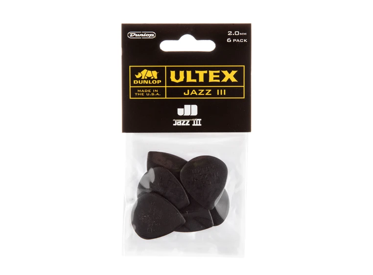 Dunlop 427P2.0 Ultex Jazz III 6-pakning 
