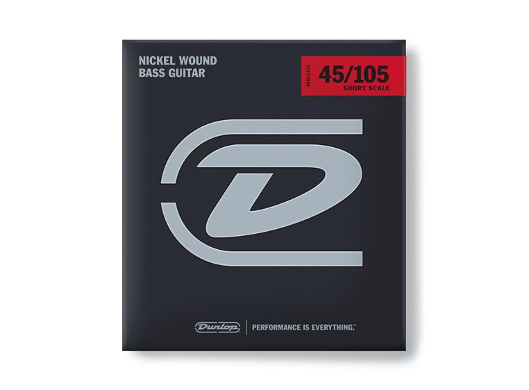 Dunlop DBN45105S Bass NKL Short Scale (045-105)