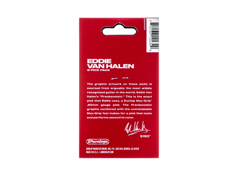 Dunlop EVHP02 EVH Frankenstien 6-pakning 