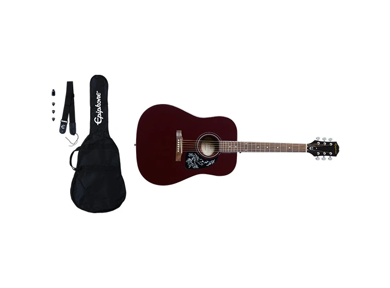 Epiphone Starling Acoustic Player Pack Wine Red 