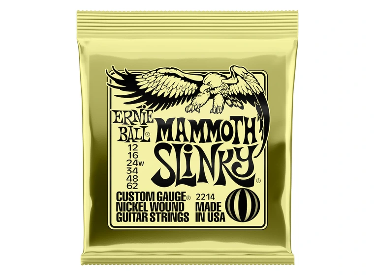 Ernie Ball EB-2214 Mammoth Slinky Nickel (012-062) 