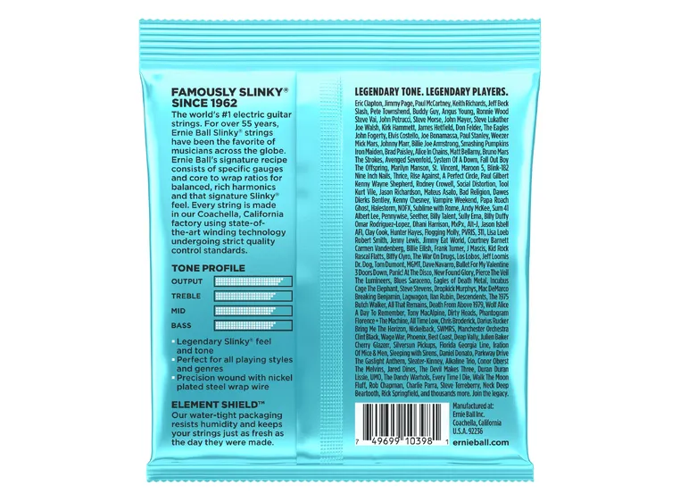 Ernie Ball EB-2228 Mighty Slinky (0085-040) 