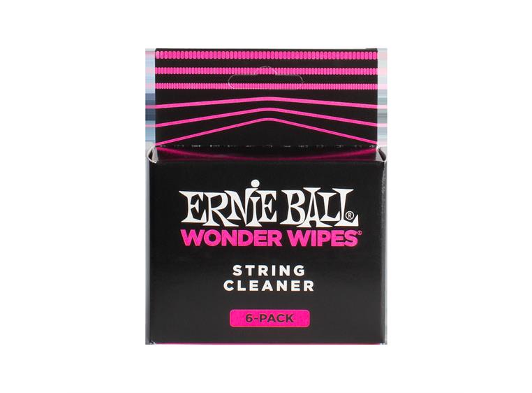 Ernie Ball EB-4277 Wonder Wipes 6-pack String Cleaner