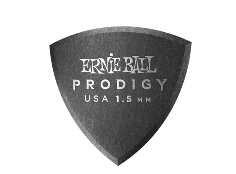 Ernie Ball EB-9331 Shield 1.5MM BK 6-pakning, svart 