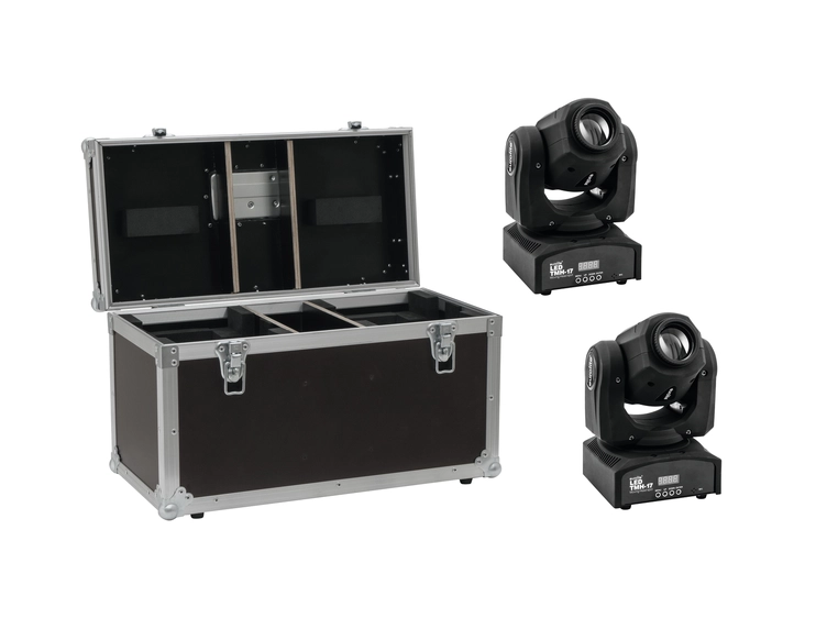 Eurolite Set 2x LED TMH-17 Spot & Case 