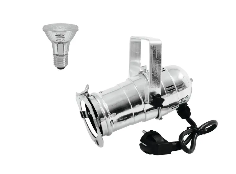Eurolite Set PAR-20 Spot silver & PAR-20 230V SMD 6W E-27 LED 6500K 