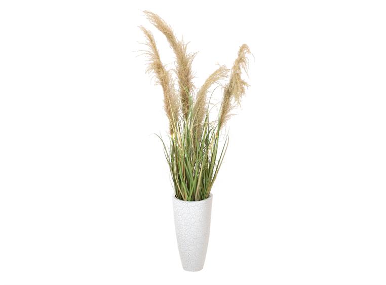 Europalms Chinese silvergrass artificial plant, 140 cm