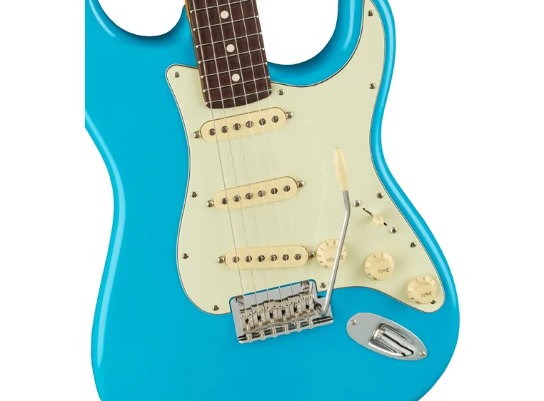 Fender Am Pro II Stratocaster Miami Blue, Rosewood Fingerboard 