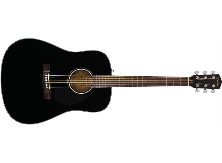 Fender CD-60S Black, Walnut Fingerboard